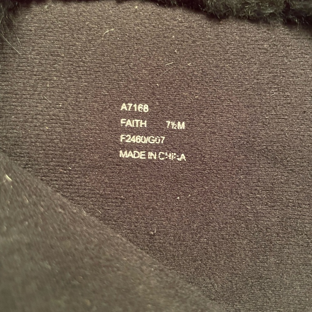 Coach Black Ankle Boots with Fur Trim - very warm and waterproof. - Picture 8 of 8